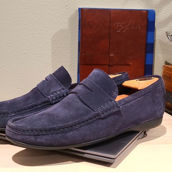 Bruno Magli suede penny loafers - Picture 7 of 10